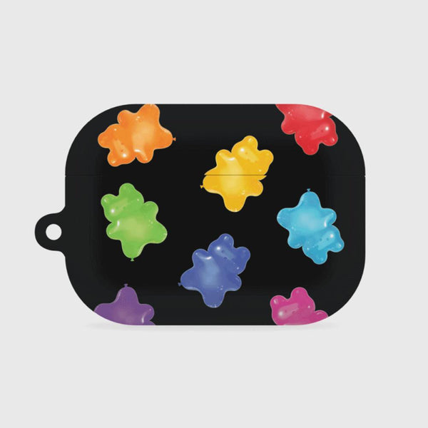 [THENINEMALL] Rainbow Gummy Balloon AirPods Hard Case