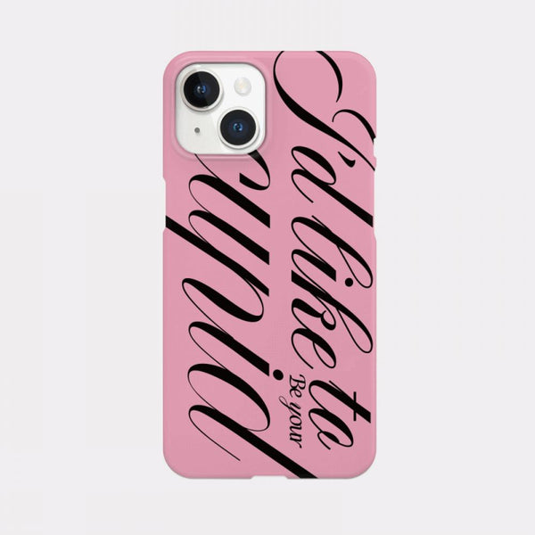 [Mademoment] Your Cupid Lettering Design Phone Case
