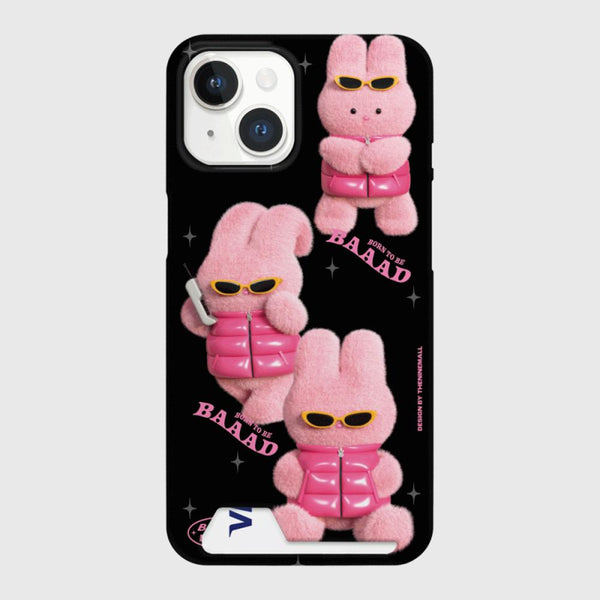 [THENINEMALL] Pattern Puffer Bad Windy Hard Phone Case (2 types)