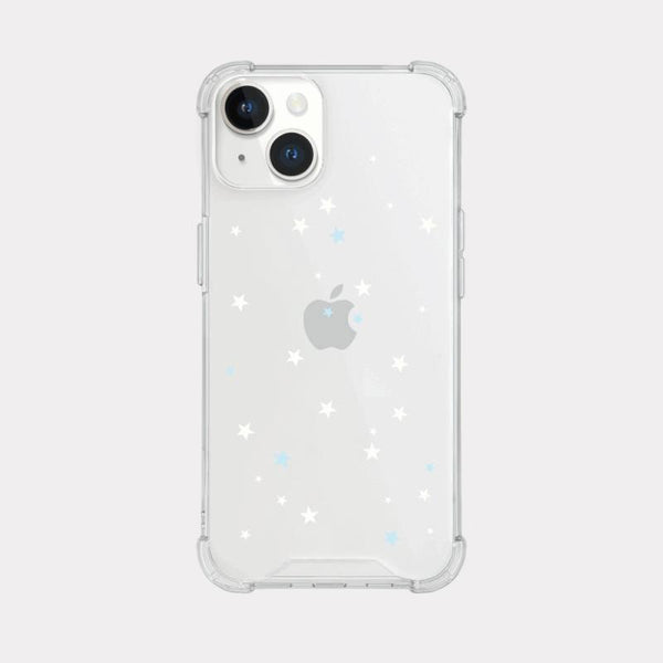 [Mademoment] Twinkle Star Pattern Design Clear Phone Case (3 Types)