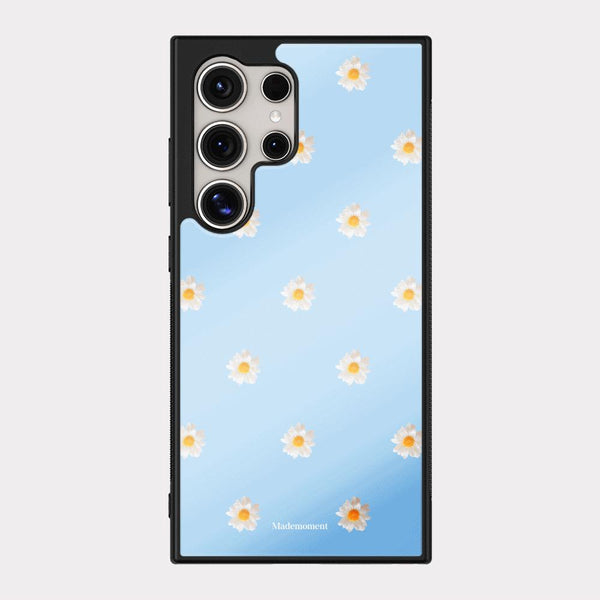 [Mademoment] Pure Daisy Pattern Design Bumper Phone Case