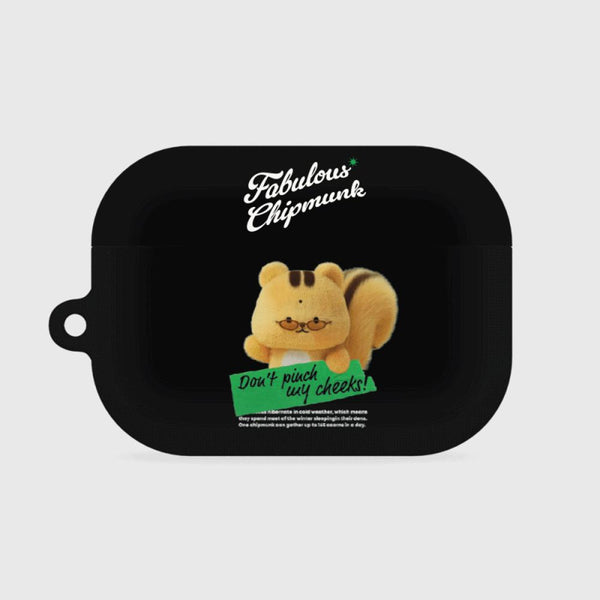 [THENINEMALL] Fabulous Chipmunk AirPods Hard Case