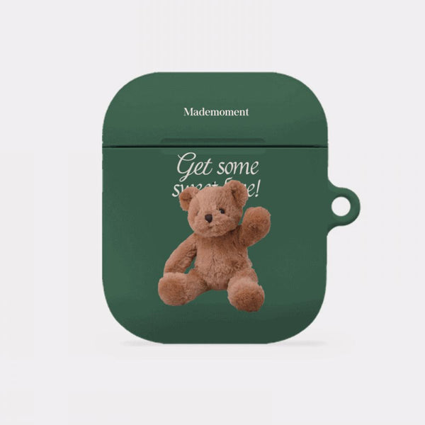 [Mademoment] Sweet Some Teddy Design AirPods Case