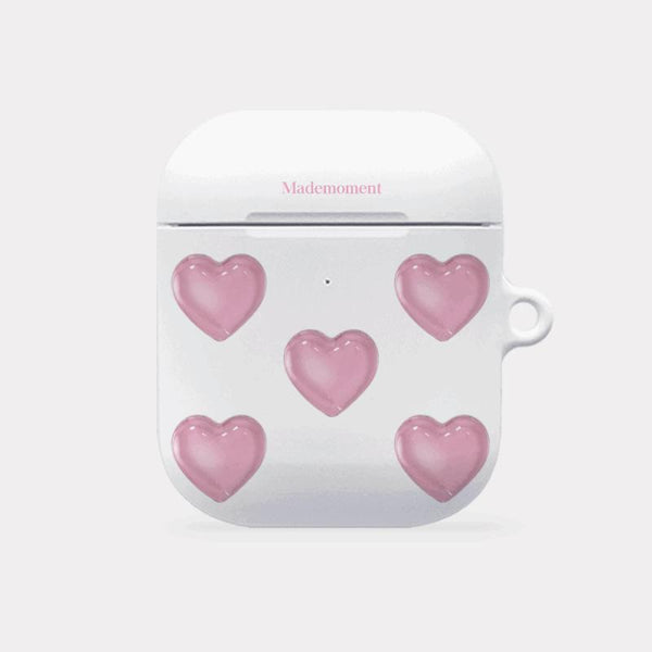 [Mademoment] Pure Love Lettering Design AirPods Case