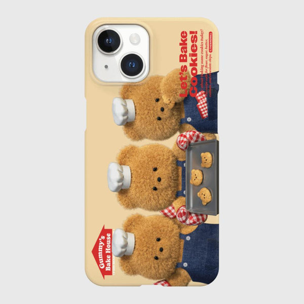 [THENINEMALL] Big Cookie Gummy Hard Phone Case (2 types)