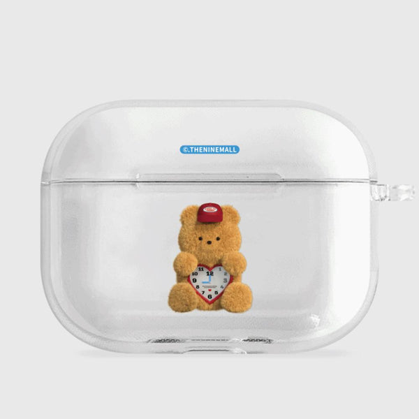 [THENINEMALL] Gummy Clock AirPods Clear Case