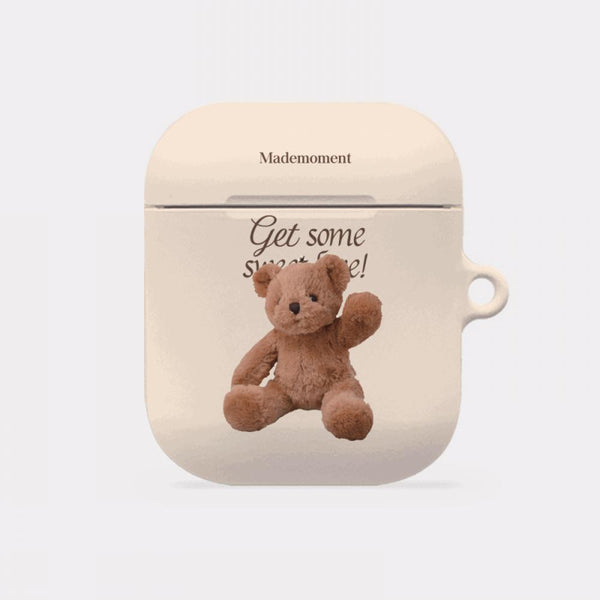 [Mademoment] Sweet Some Teddy Design AirPods Case