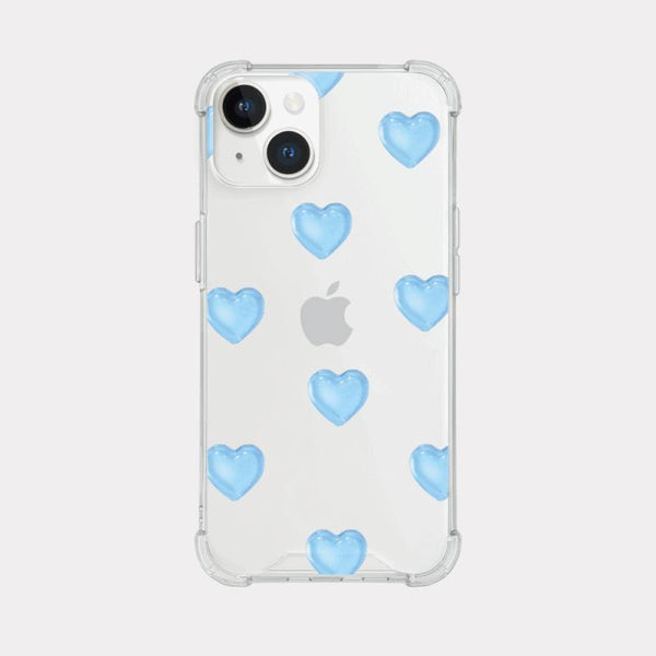 [Mademoment] Pure Love Pattern Design Clear Phone Case (3 Types)