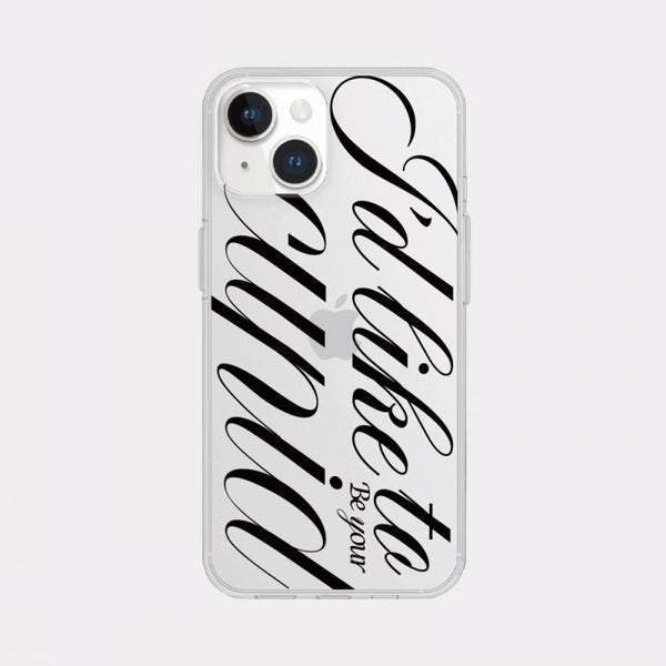 [Mademoment] Your Cupid Design Clear Phone Case (4 Types)