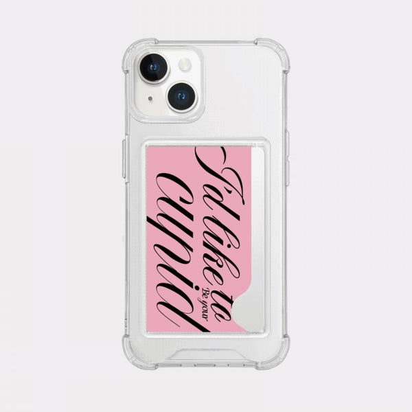 [Mademoment] Your Cupid Design Clear Phone Case (4 Types)