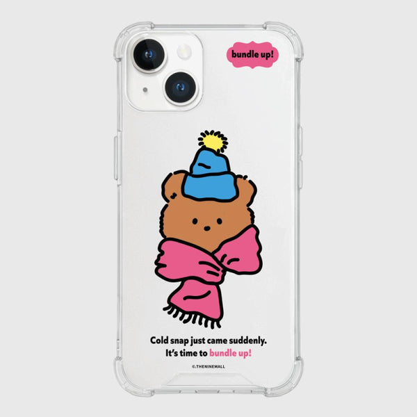 [THENINEMALL] Bundle Up Gummy Clear Phone Case (3 types)