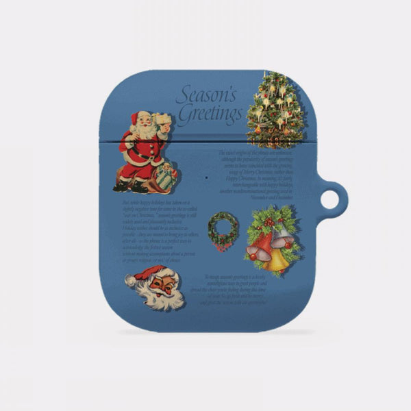 [Mademoment] Vintage Seasons Greetings Design AirPods