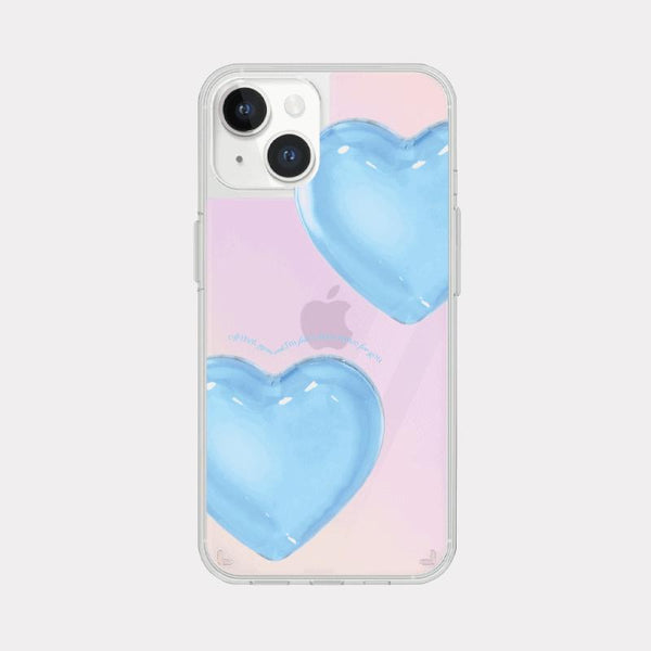 [Mademoment] Pure Love Design Glossy Mirror Phone Case