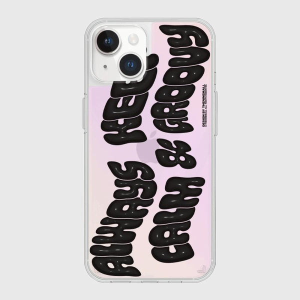 [THENINEMALL] Calm And Groovy Mirror Phone Case