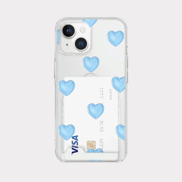 [Mademoment] Pure Love Pattern Design Clear Phone Case (3 Types)