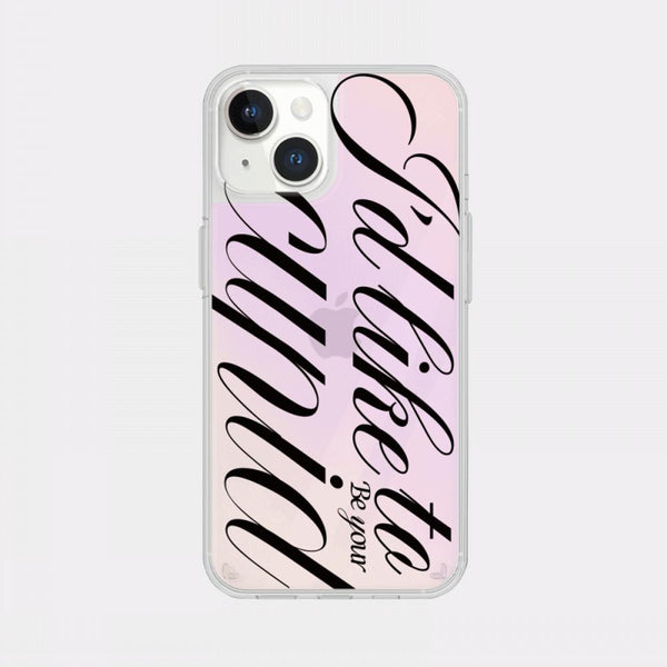 [Mademoment] Your Cupid Design Glossy Mirror Phone Case