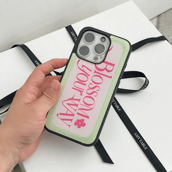 [Mademoment] Blossom Mood Design Bumper Phone Case