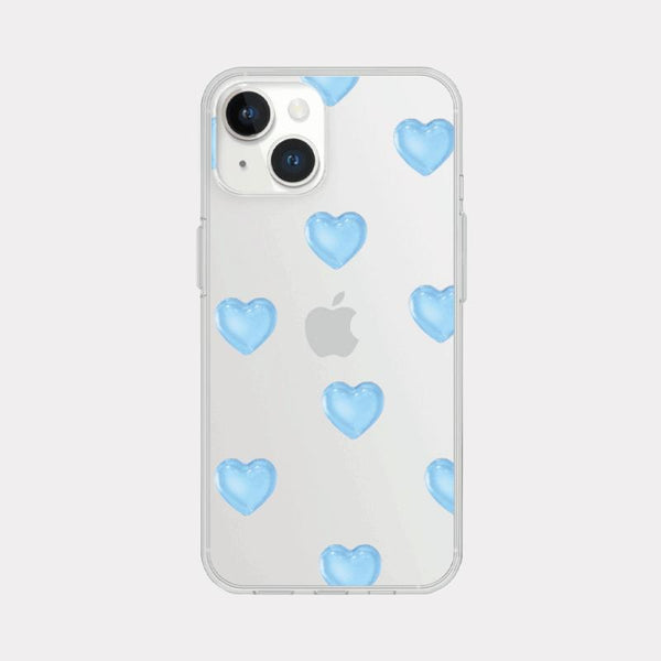 [Mademoment] Pure Love Pattern Design Clear Phone Case (3 Types)