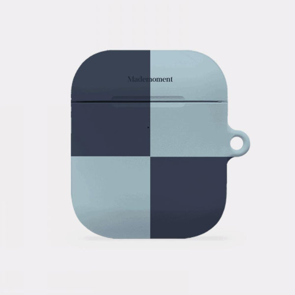 [Mademoment] Deep Checkerboard Design AirPods Case