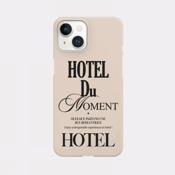 [Mademoment] Hotel Du Moment Design Phone Case