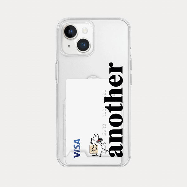 [Mademoment] Another Dog Design Clear Phone Case (3 Types)