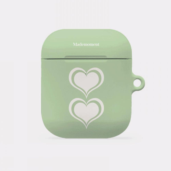 [Mademoment] Coloring Green Design AirPods Case