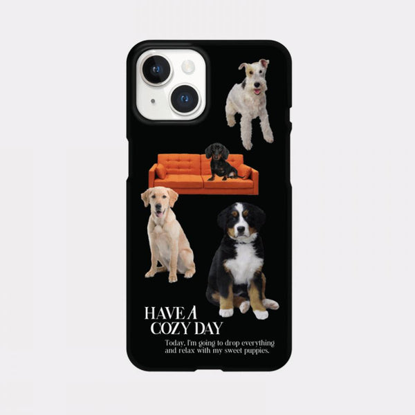 [Mademoment] Cozy Rest Day Design Phone Case