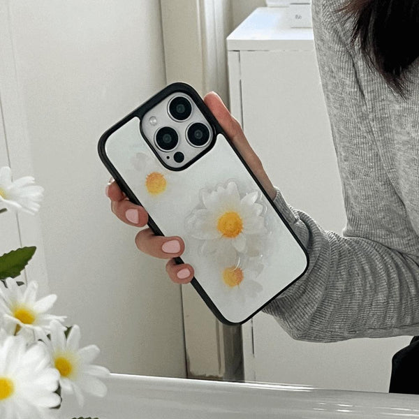 [Mademoment] Pure Daisy Design Bumper Phone Case