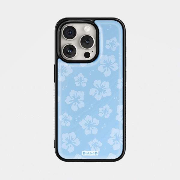 [Mademoment] Aloha Flower Design Bumper Phone Case