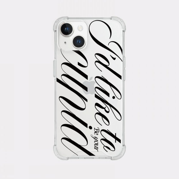 [Mademoment] Your Cupid Design Clear Phone Case (4 Types)