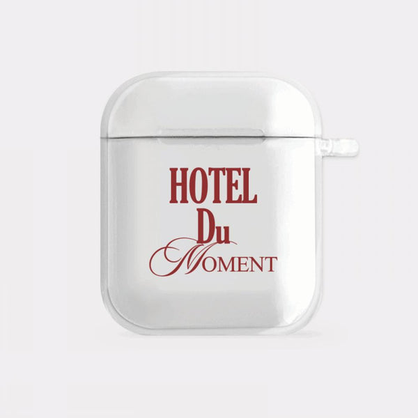 [Mademoment] Hotel Du Moment Design Clear AirPods Case