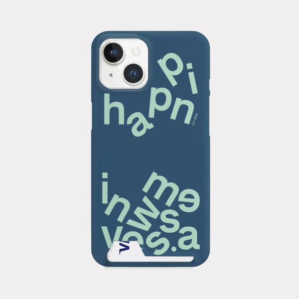 [Mademoment] Wave of Happiness Lettering Design Phone Case