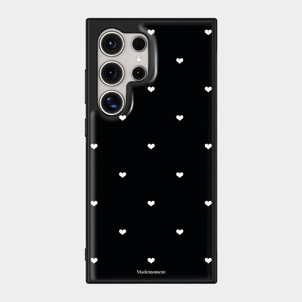 [Mademoment] Small Heart Pattern Design Bumper Phone Case