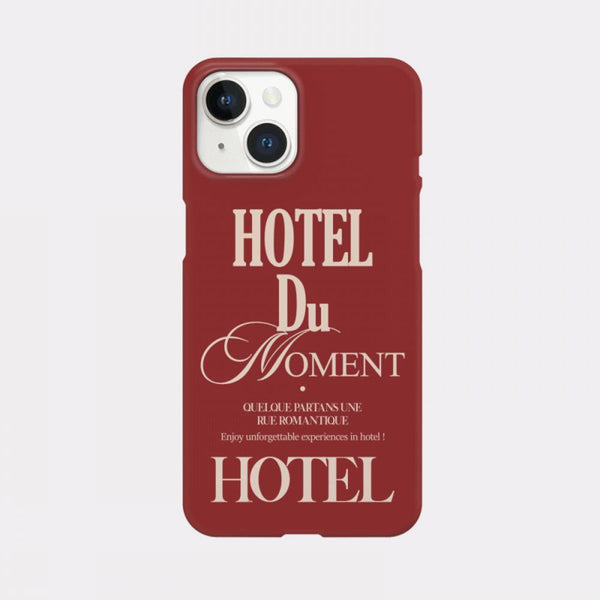 [Mademoment] Hotel Du Moment Design Phone Case