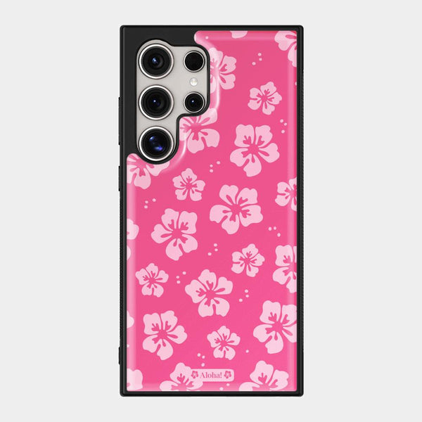 [Mademoment] Aloha Flower Design Bumper Phone Case