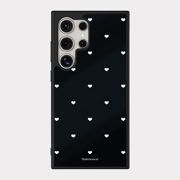 [Mademoment] Small Heart Pattern Design Bumper Phone Case