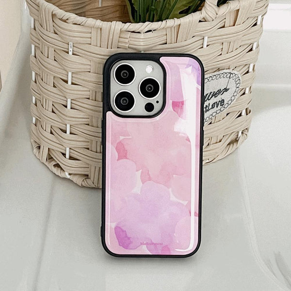 [Mademoment] Dreamy Pond Splash Design Bumper Phone Case