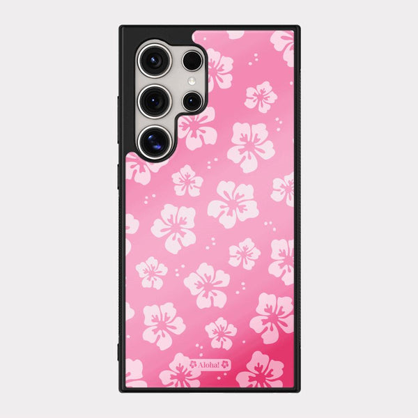 [Mademoment] Aloha Flower Design Bumper Phone Case