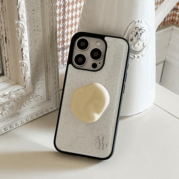 [Mademoment] Sand Pattern Design Bumper Phone Case