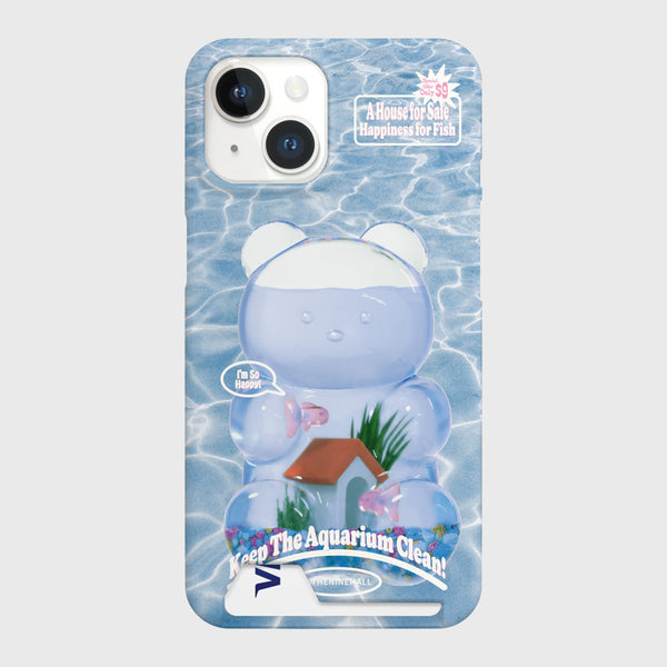 [THENINEMALL] Gummy Fish House Hard Phone Case (2 types)