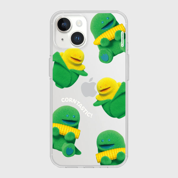 [THENINEMALL] Corntastic Raptor Clear Phone Case (3 types)