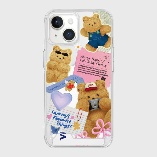 [THENINEMALL] Gummy Collage Clear Phone Case (3 types)