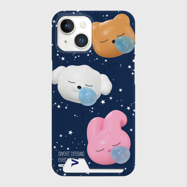 [THENINEMALL] Pattern Sweet Dreams Hard Phone Case (2 types)