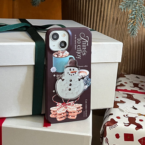 [Mademoment] Holiday Dessert Design Phone Case