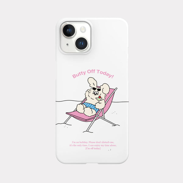 [Mademoment] Off Today Butty Design Phone Case