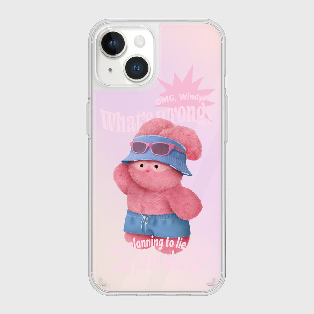 [THENINEMALL] Tanning Windy Mirror Phone Case