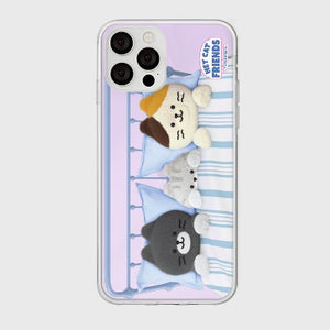 [THENINEMALL] Good Night Hey Cat Mirror Phone Case