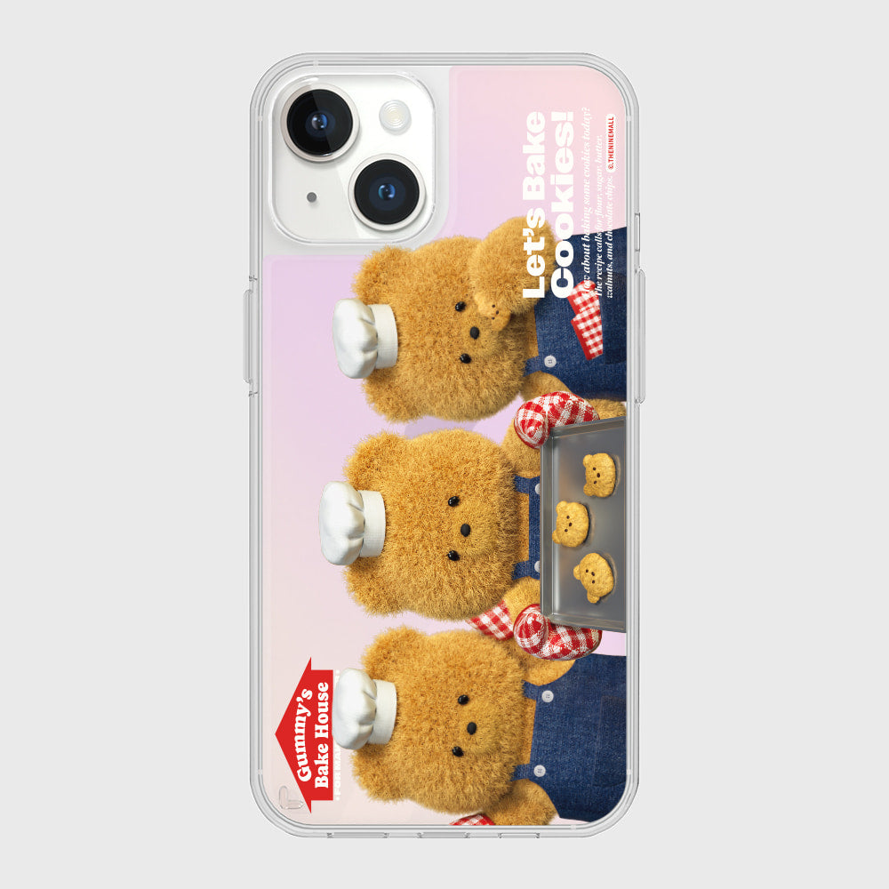 [THENINEMALL] Big Cookie Gummy Mirror Phone Case