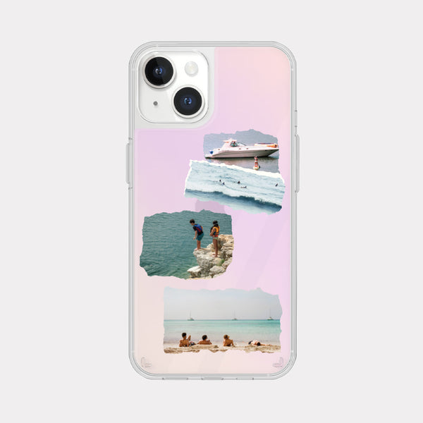 [Mademoment] Summer Vacation Design Glossy Mirror Phone Case