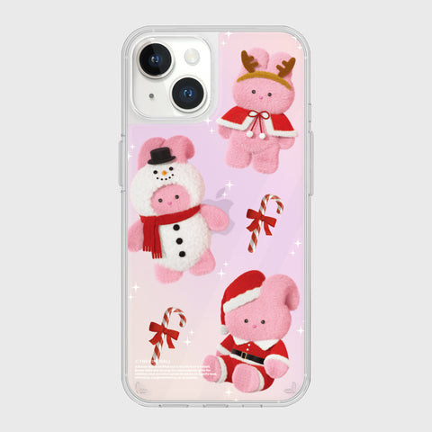 [THENINEMALL] Pattern Happy Holiday Windy Mirror Phone Case